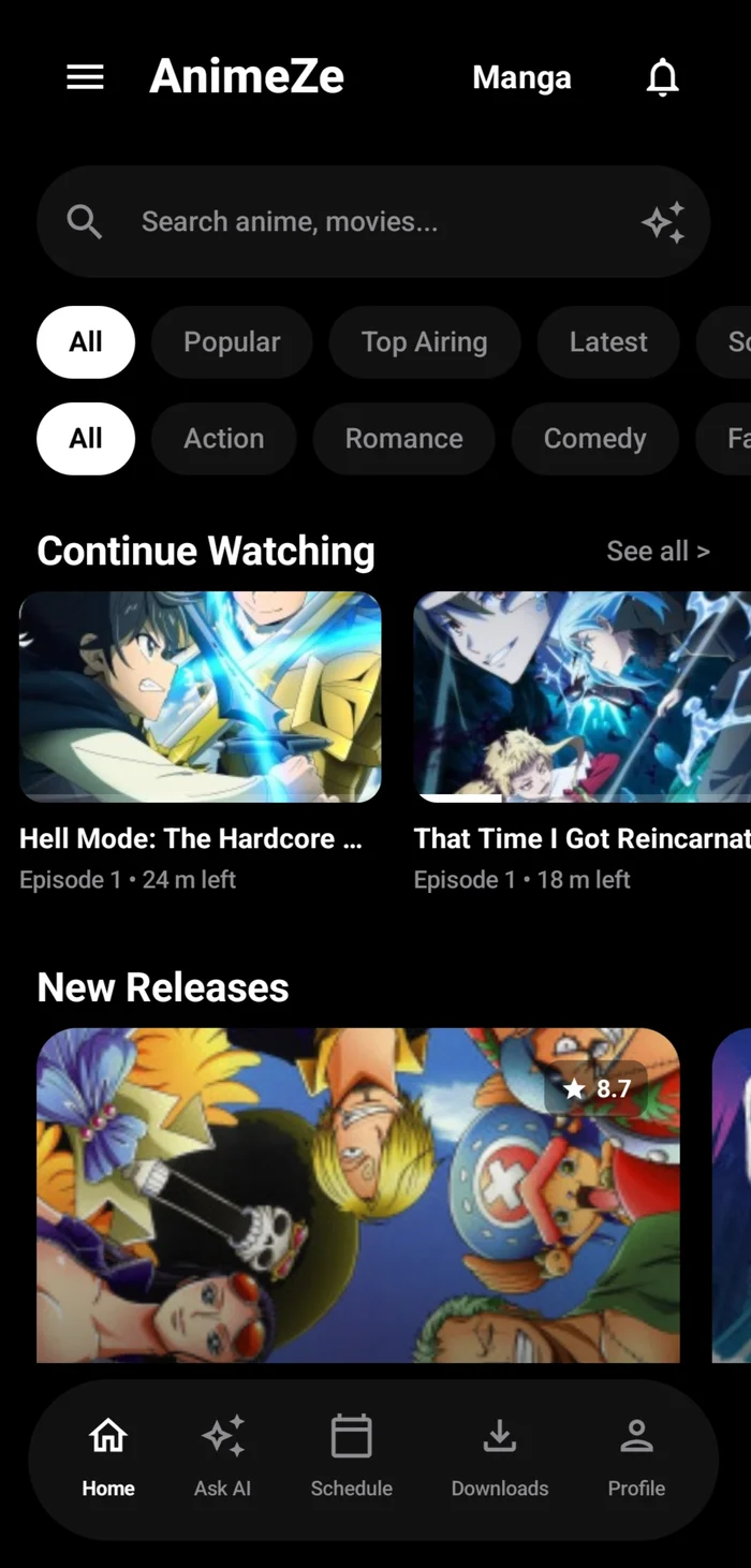 AnimeZe preview